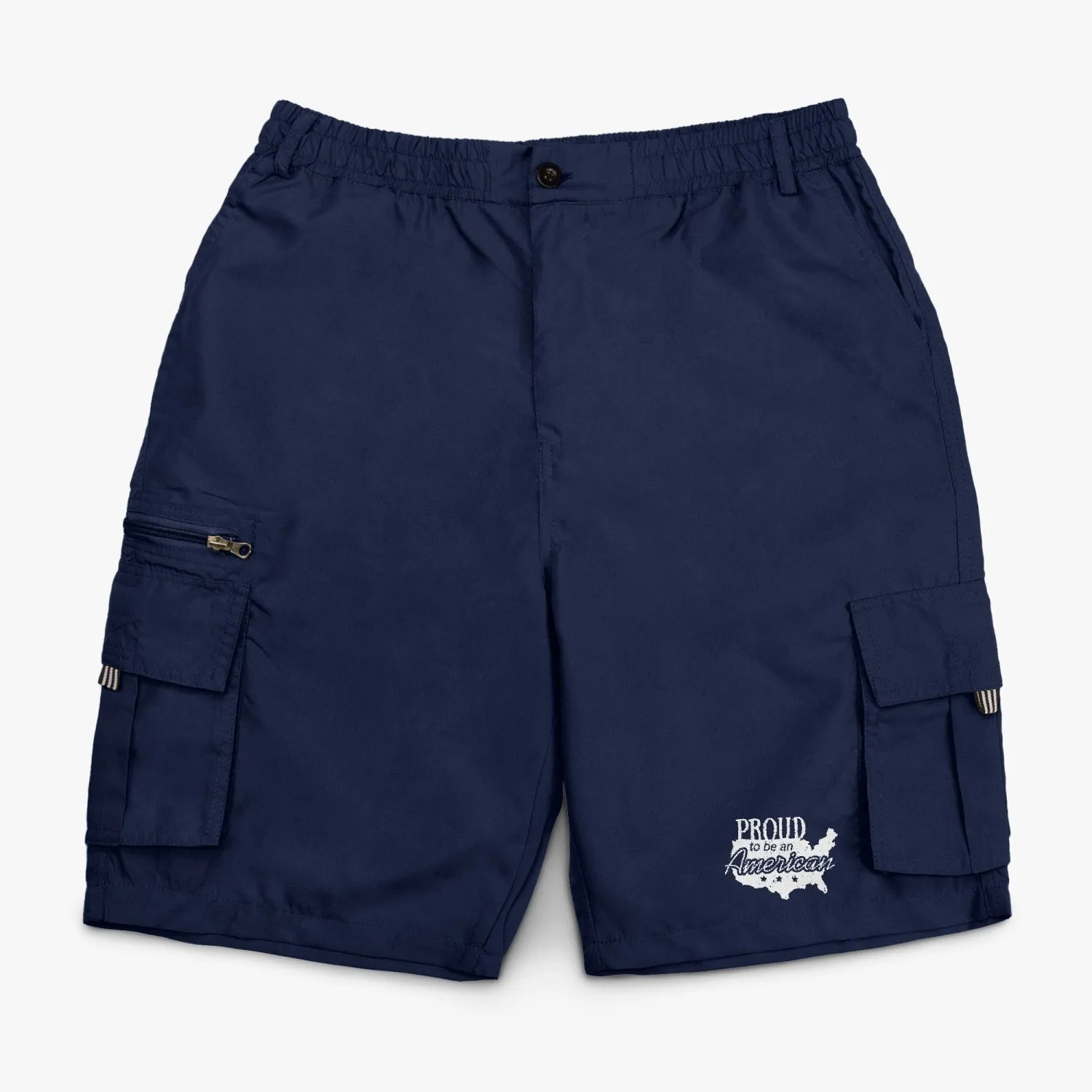 Men's Proud To Be An American Graphic Cargo Shorts