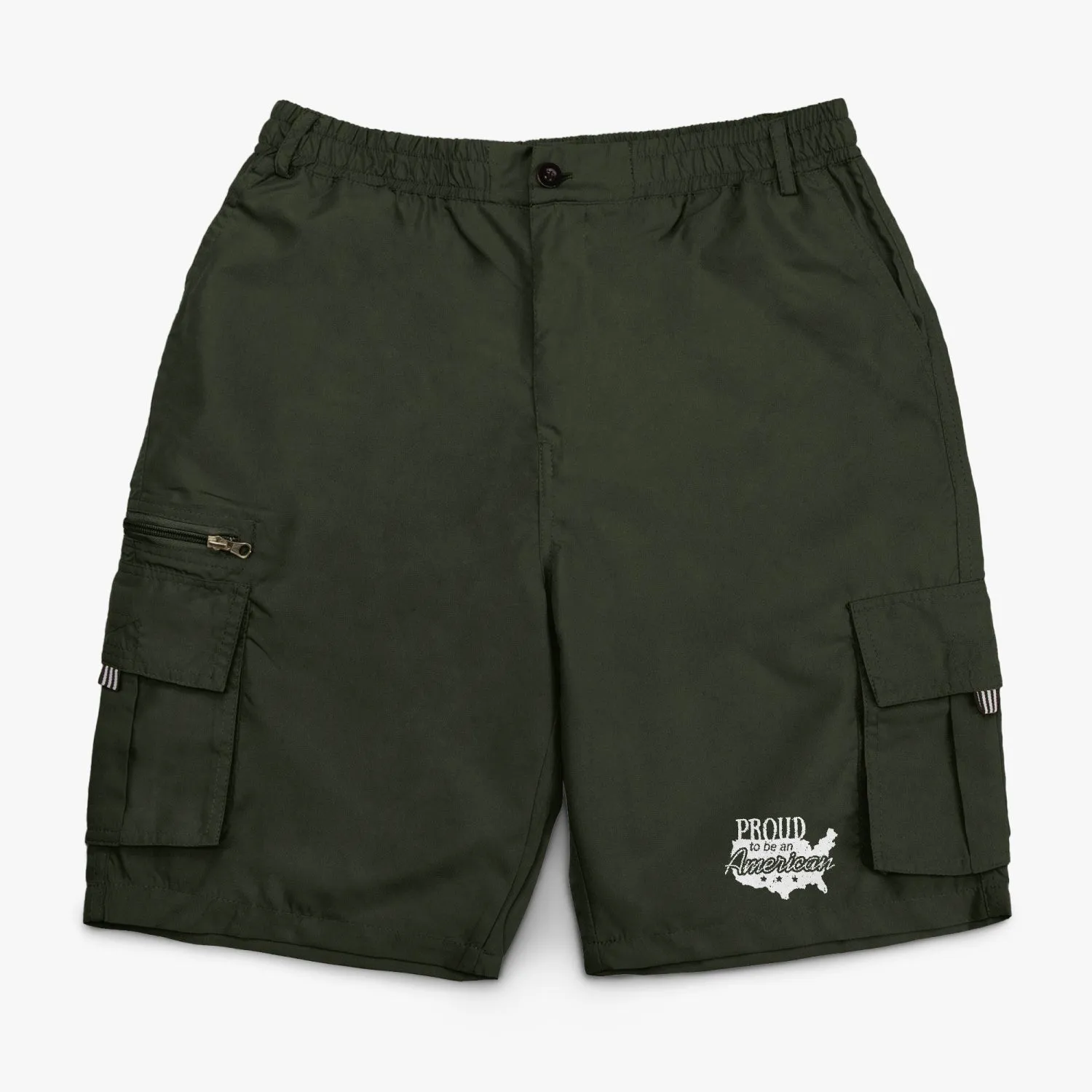 Men's Proud To Be An American Graphic Cargo Shorts