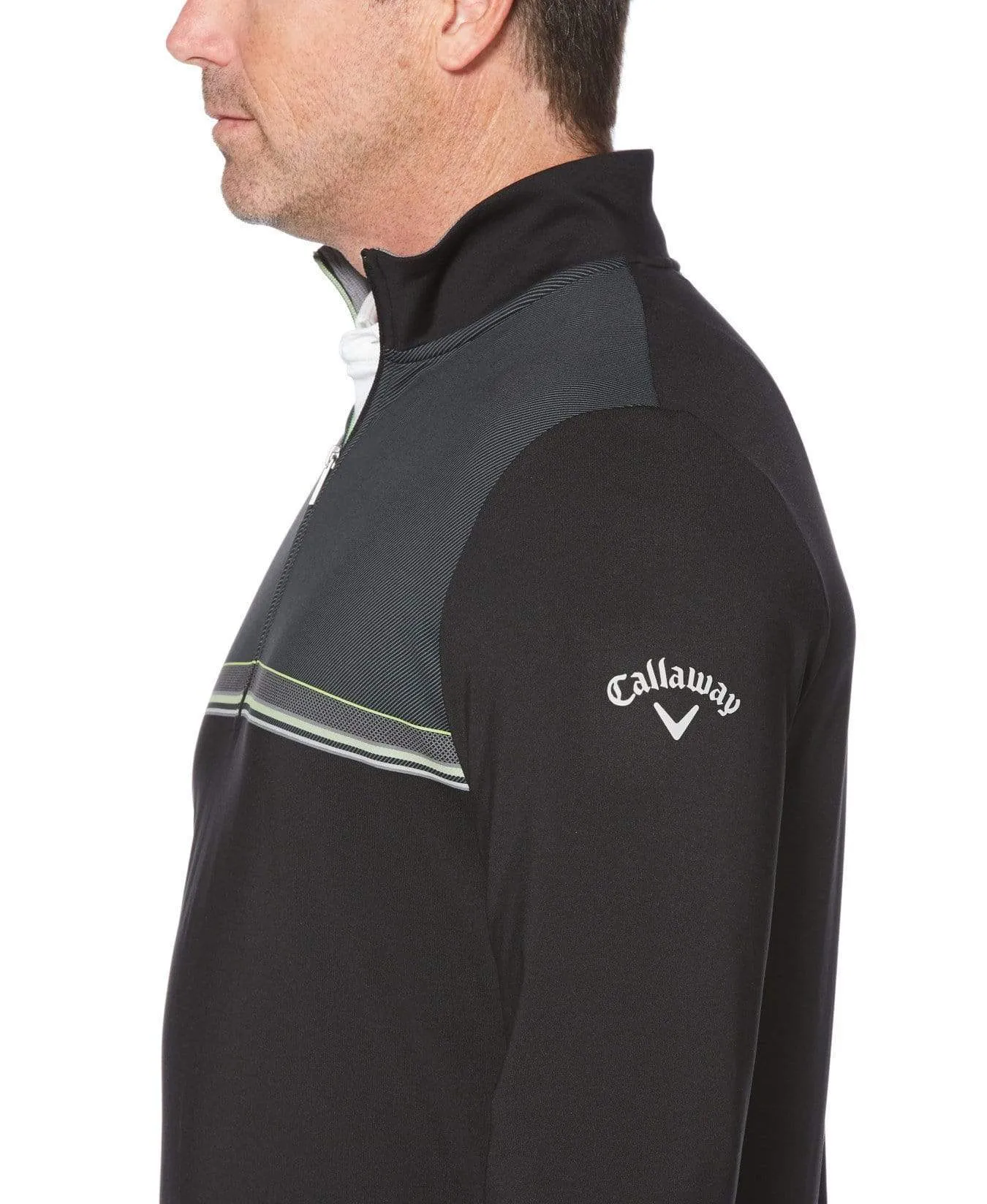 Mens Thermal Lightweight Fleece 1/4 Zip Pullover