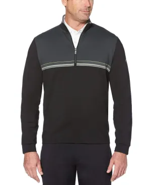 Mens Thermal Lightweight Fleece 1/4 Zip Pullover