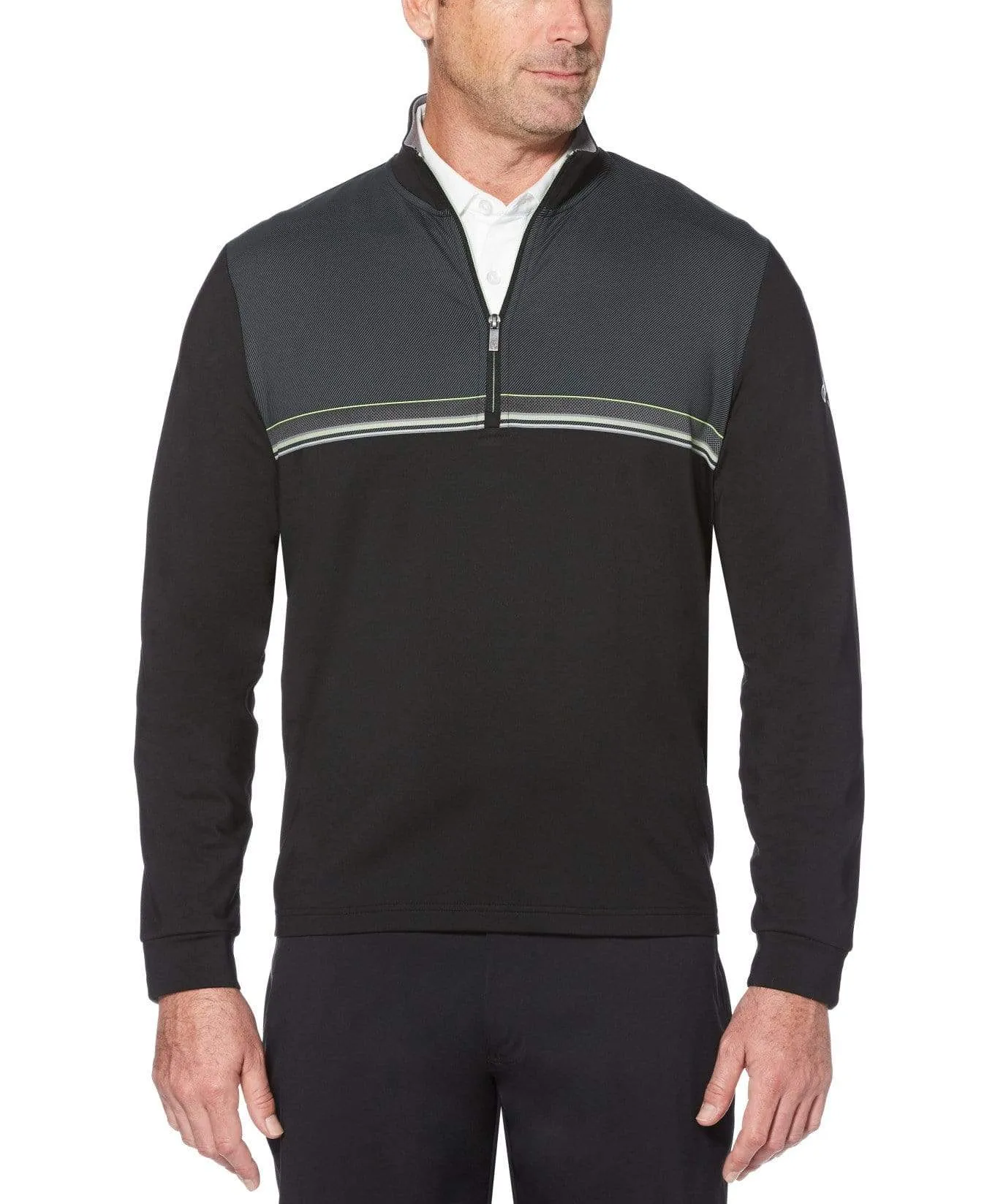 Mens Thermal Lightweight Fleece 1/4 Zip Pullover