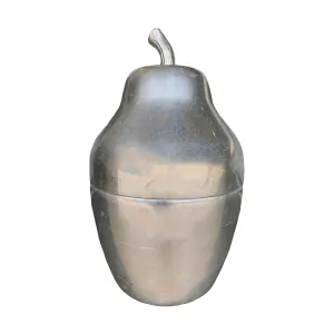 Mid-Century Italian Insulated Pear Shaped Ice Holder