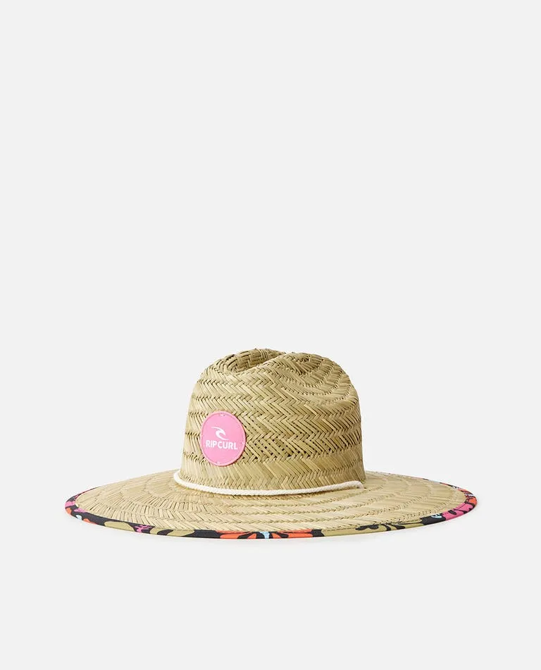 Mixed Straw Sun Hat