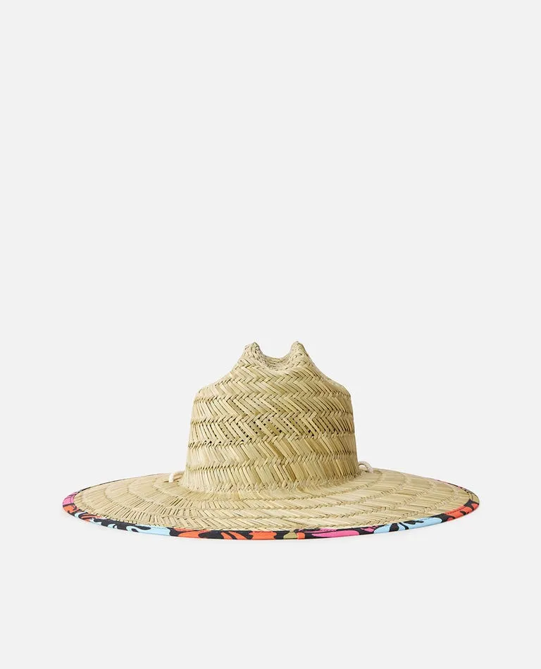Mixed Straw Sun Hat