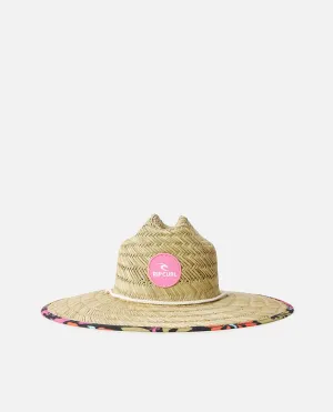 Mixed Straw Sun Hat