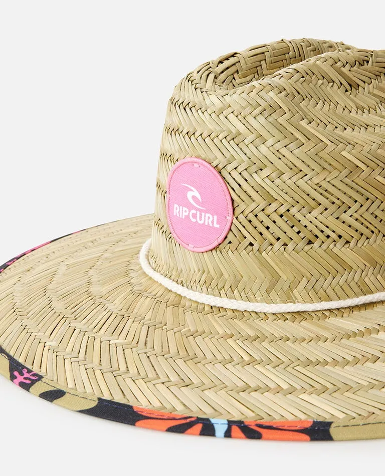 Mixed Straw Sun Hat