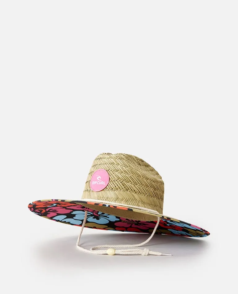 Mixed Straw Sun Hat