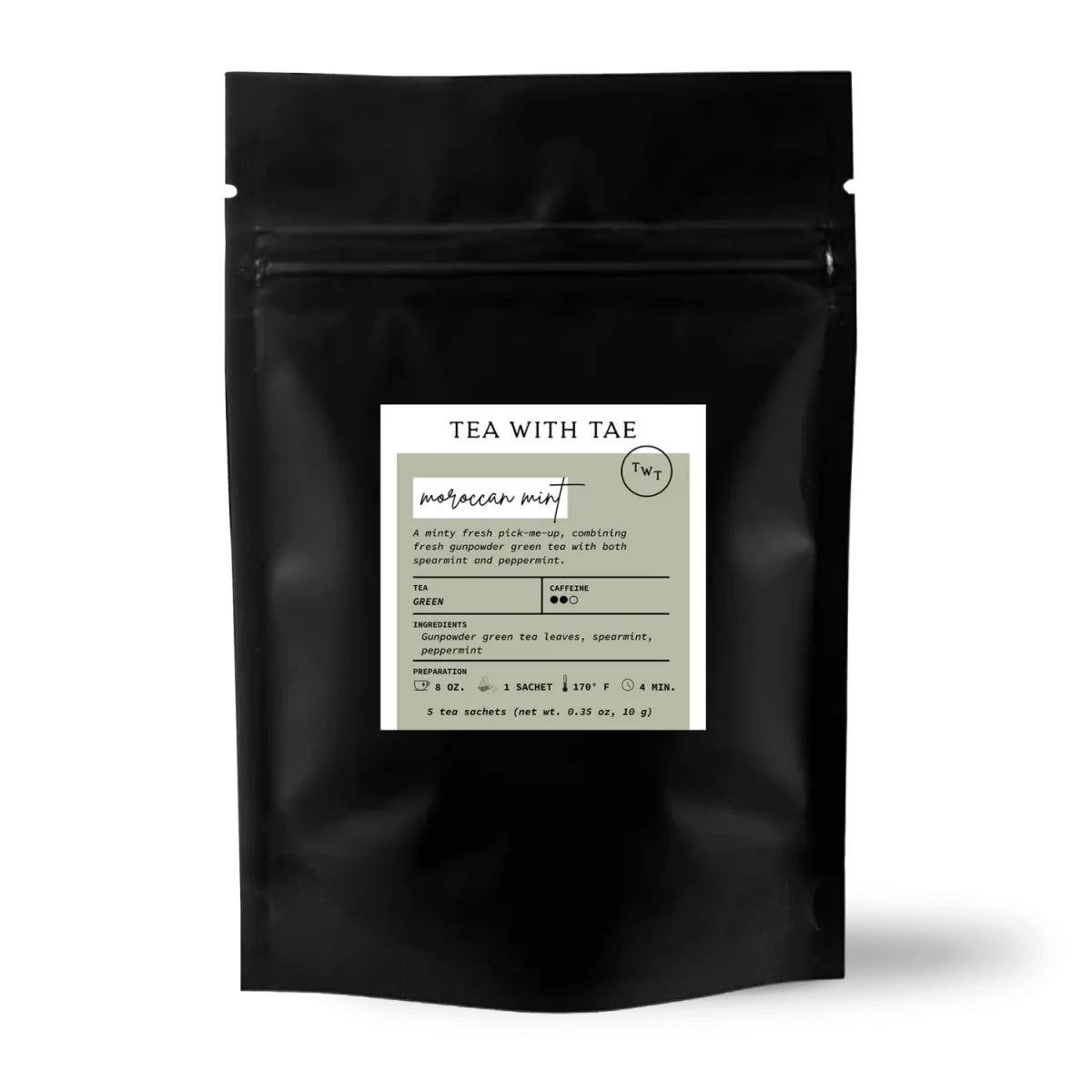 Moroccan Mint 5ct. Pouch