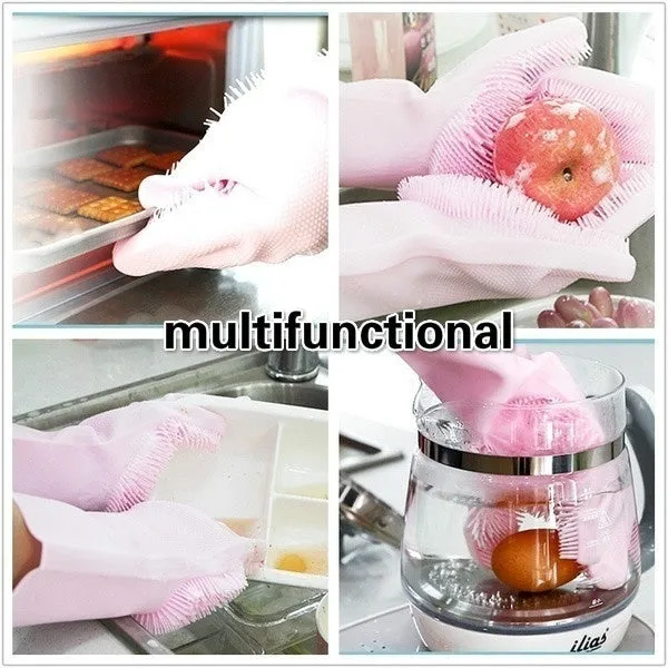 Multifunctional Silicone Gloves