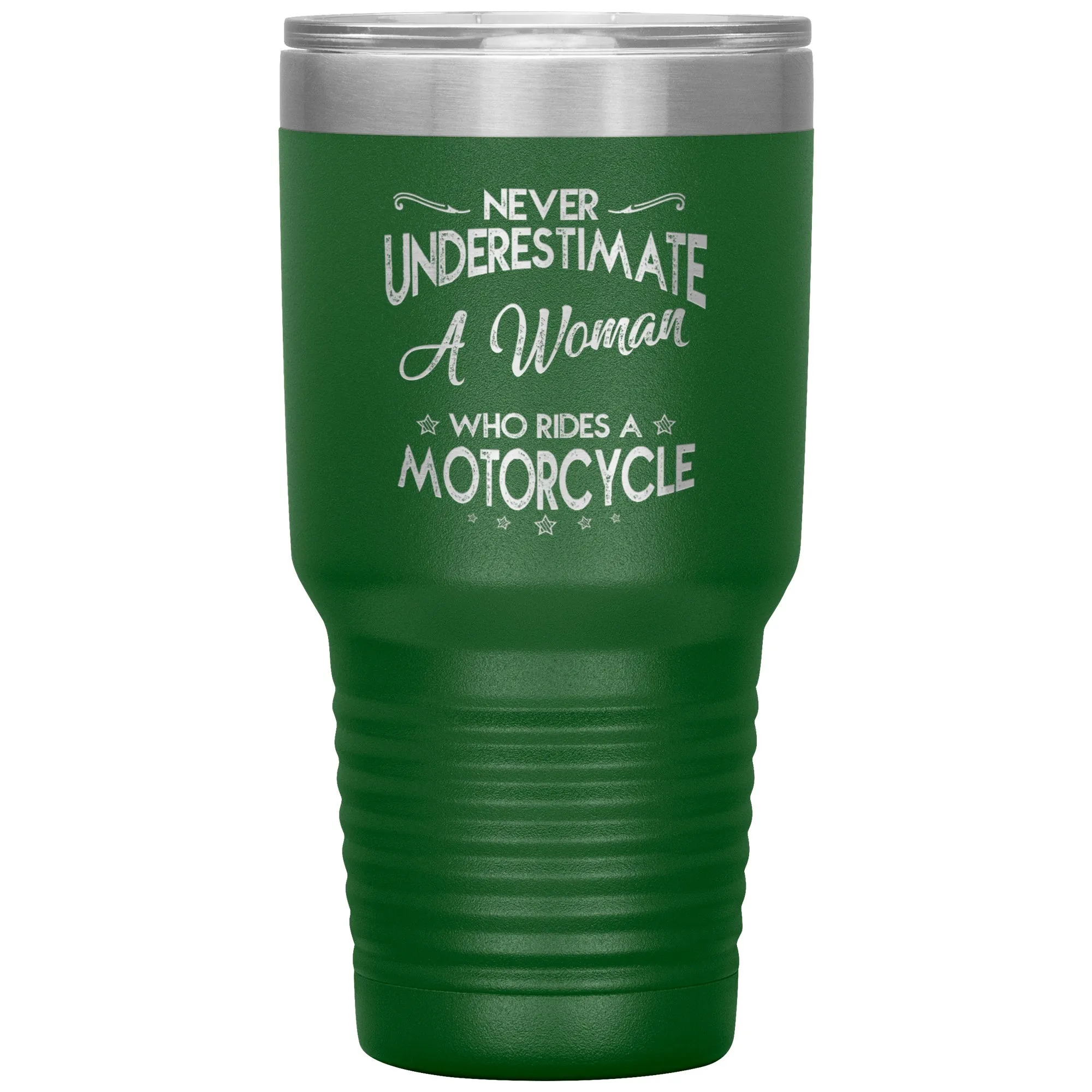 Never Underestimate A Woman On A Motorcycle