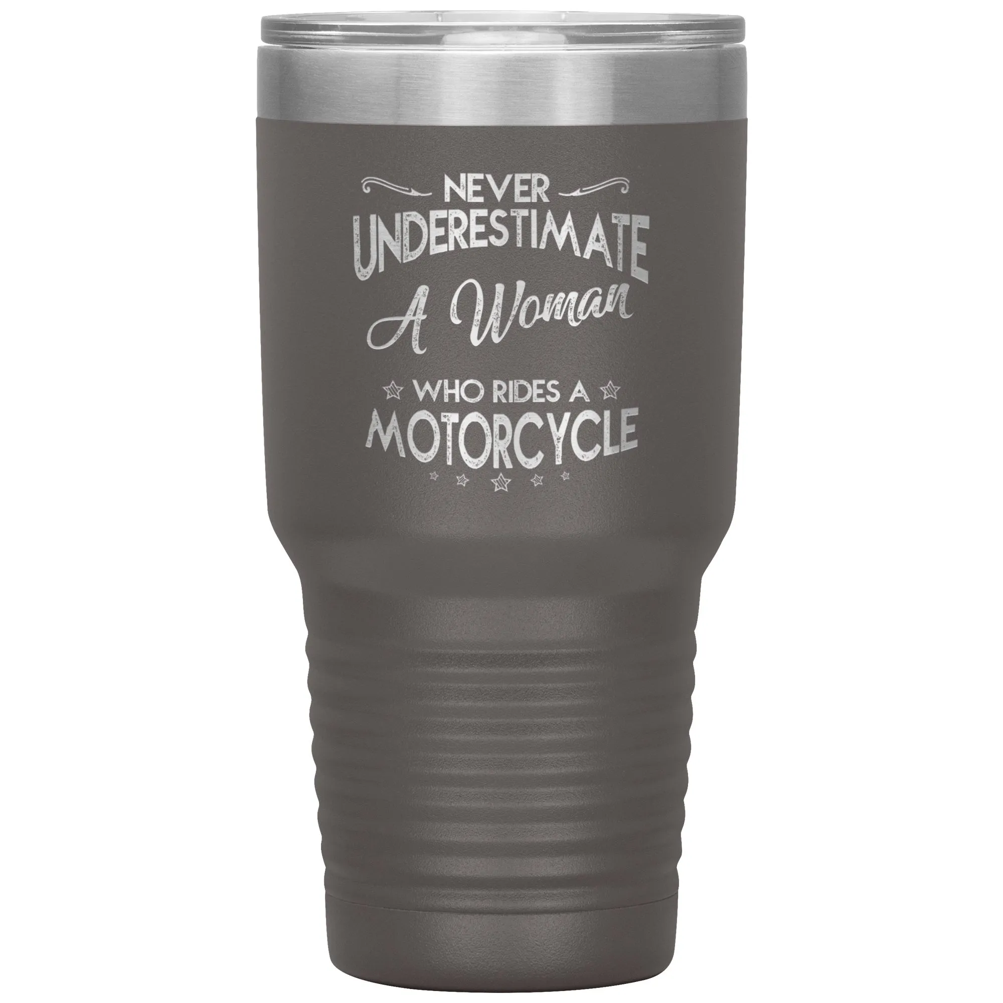 Never Underestimate A Woman On A Motorcycle