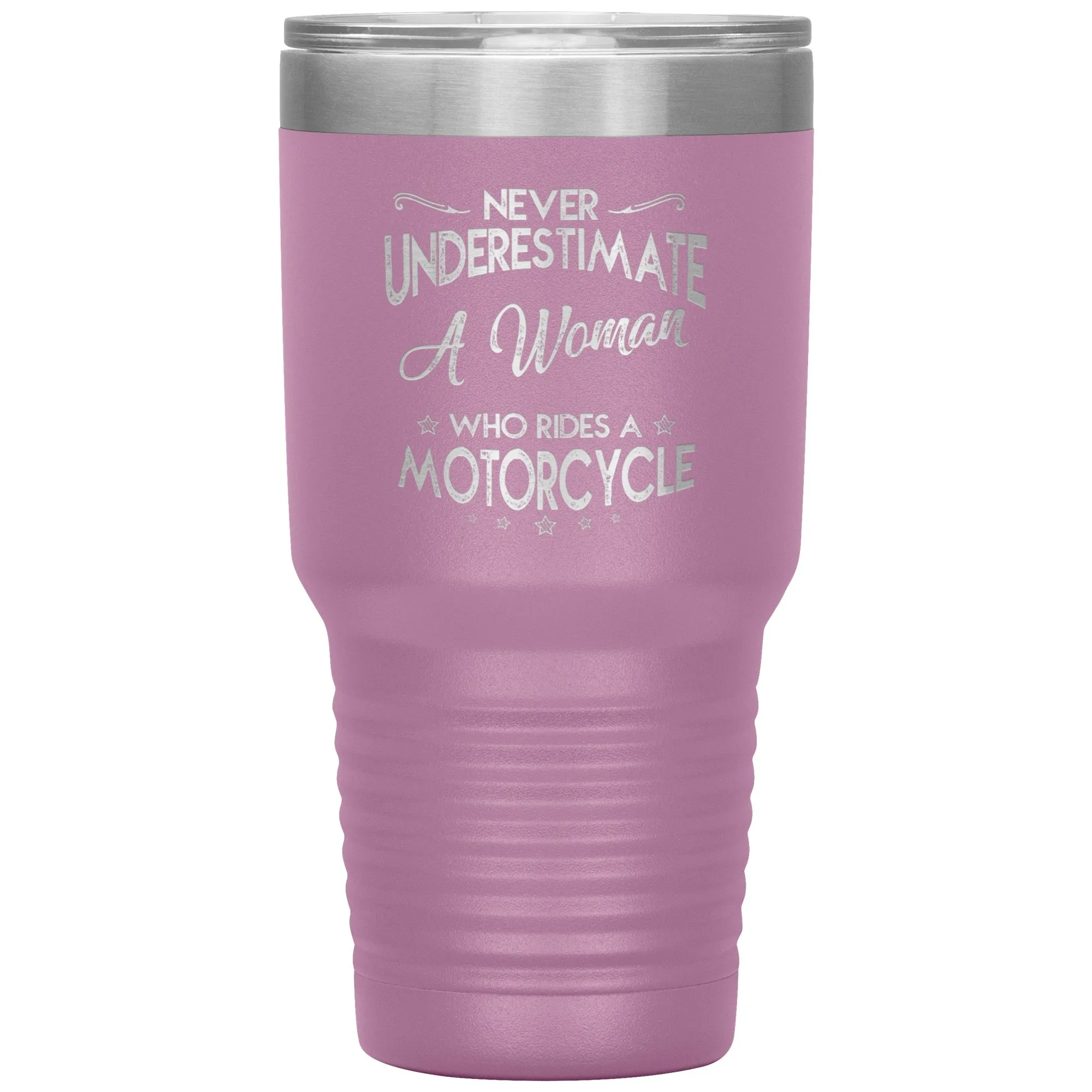 Never Underestimate A Woman On A Motorcycle