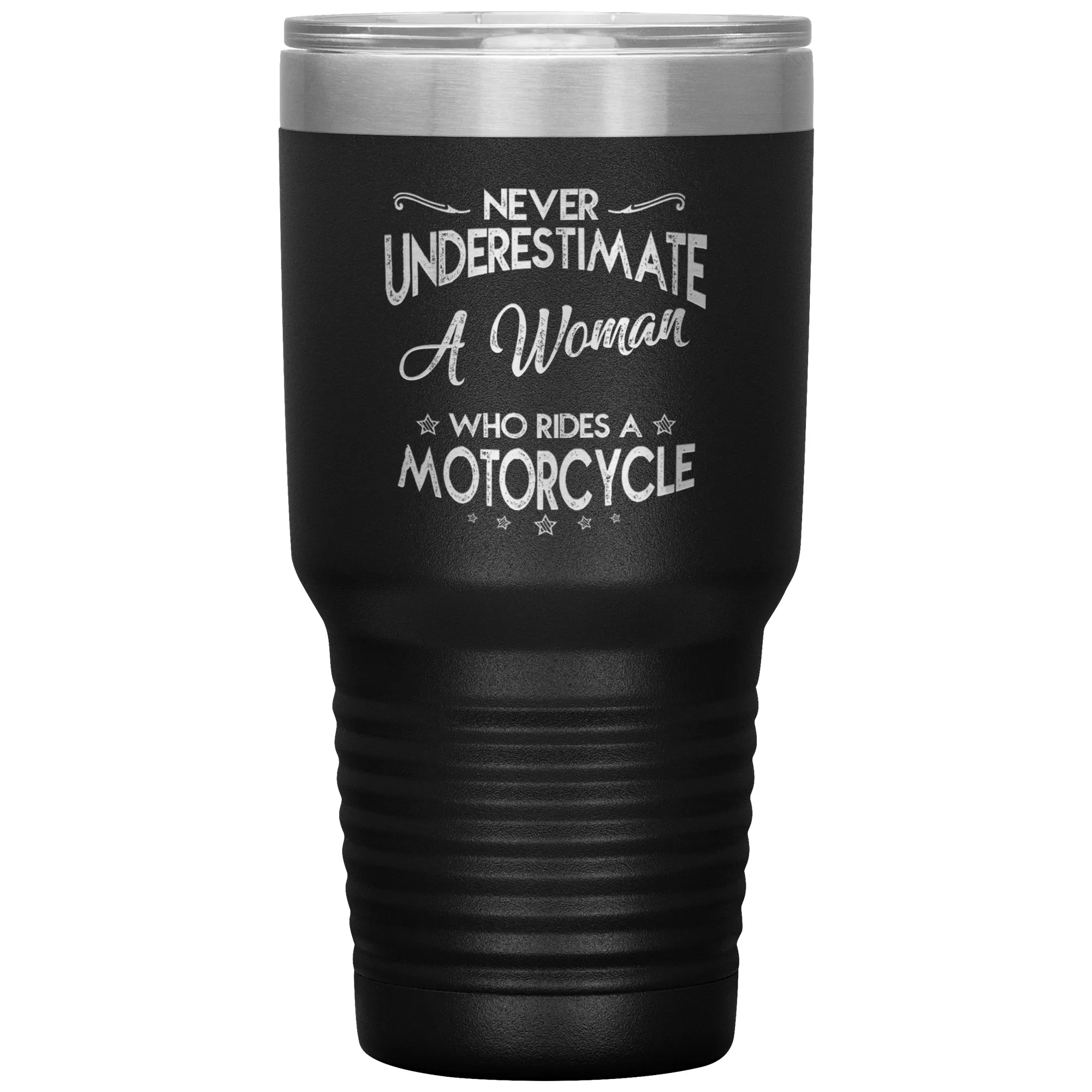 Never Underestimate A Woman On A Motorcycle