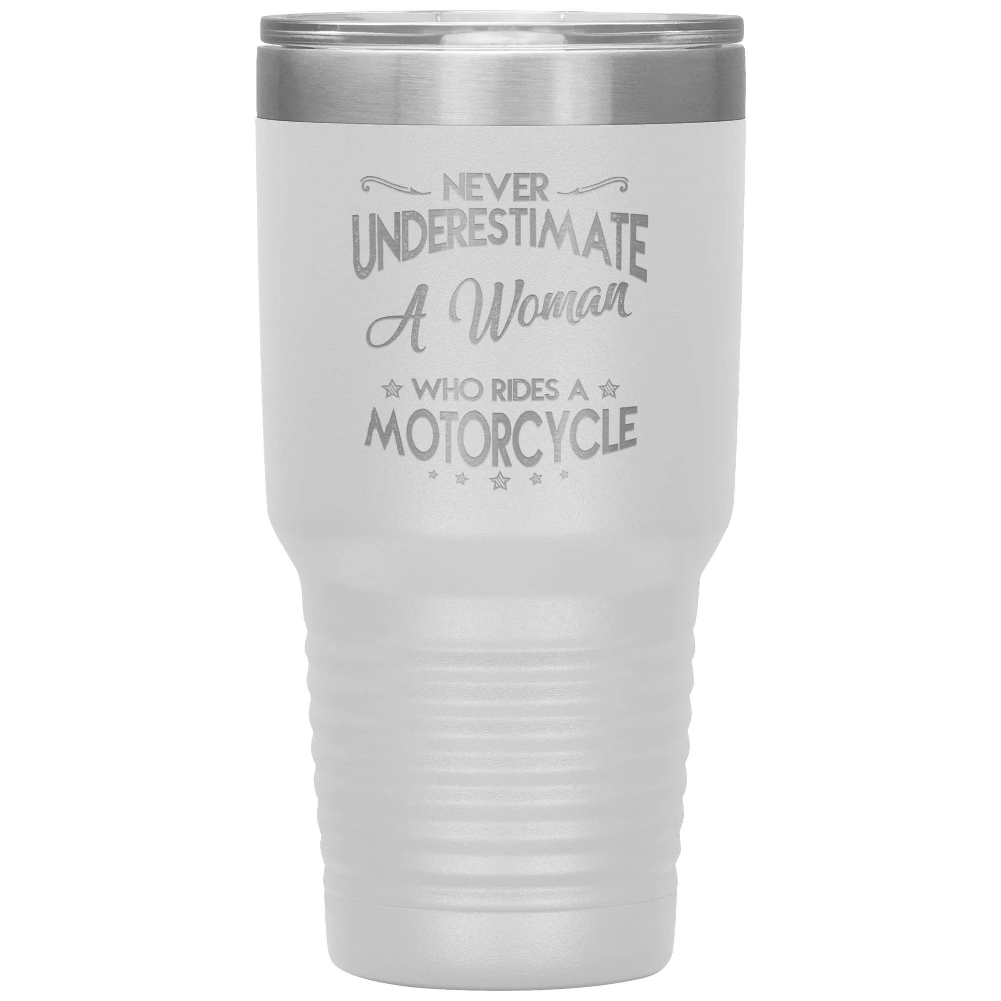 Never Underestimate A Woman On A Motorcycle