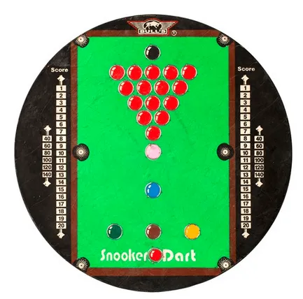 New Dartboard Play Snooker or Golf! No Box! Retails $120 US 