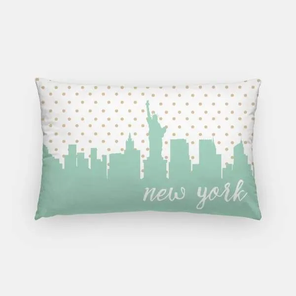 New York, New York polka dot skyline