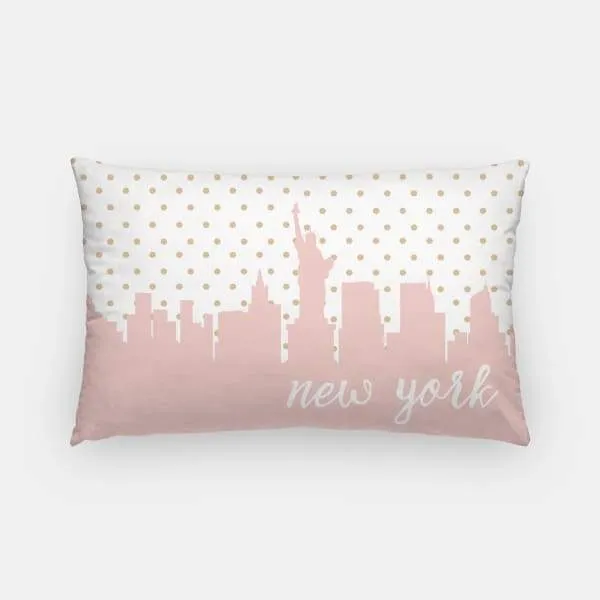 New York, New York polka dot skyline