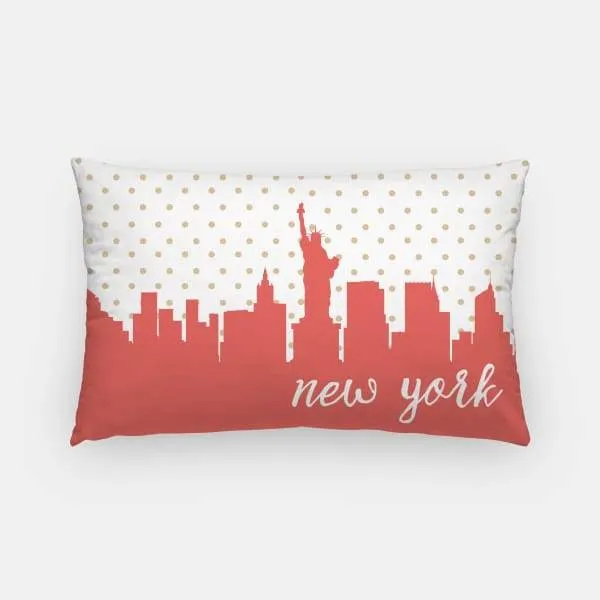 New York, New York polka dot skyline