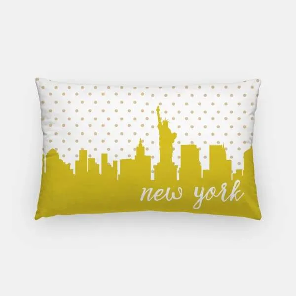 New York, New York polka dot skyline