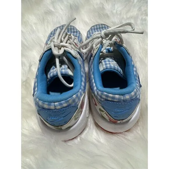 Nike Air Max Excee picnic plaid cherry blue white 4.5y