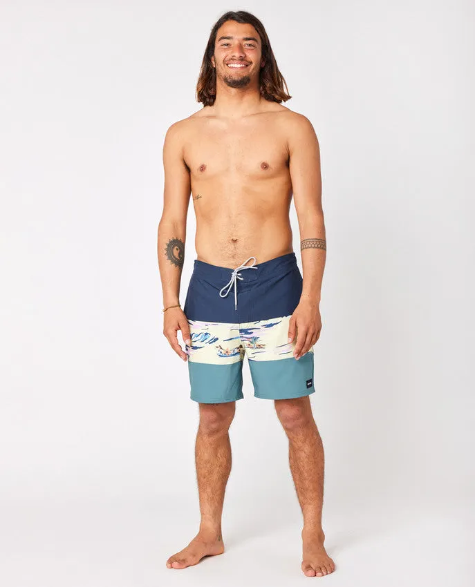 NU DIVIDED SEMI ELASTIC 17" BOARDSHORT