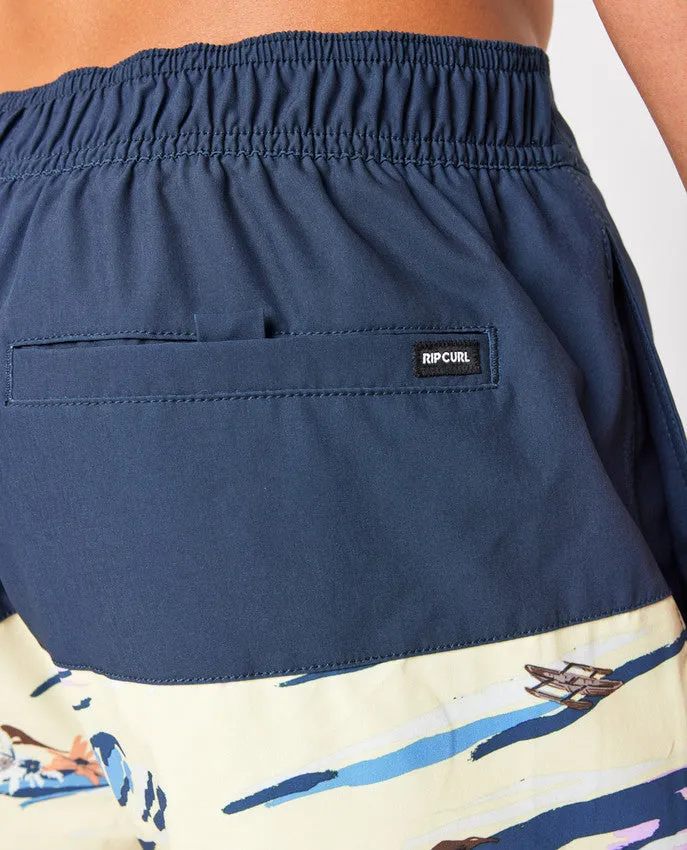 NU DIVIDED SEMI ELASTIC 17" BOARDSHORT
