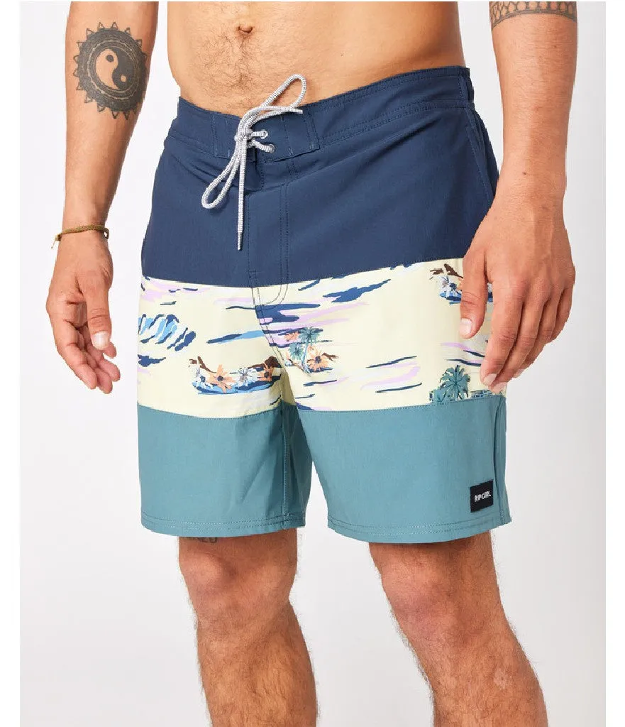 NU DIVIDED SEMI ELASTIC 17" BOARDSHORT