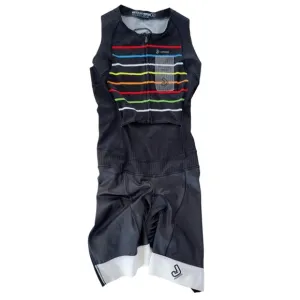 NWT Jakroo Cycling Bib Shorts Women’s S Black Sleeveless One Piece Suit