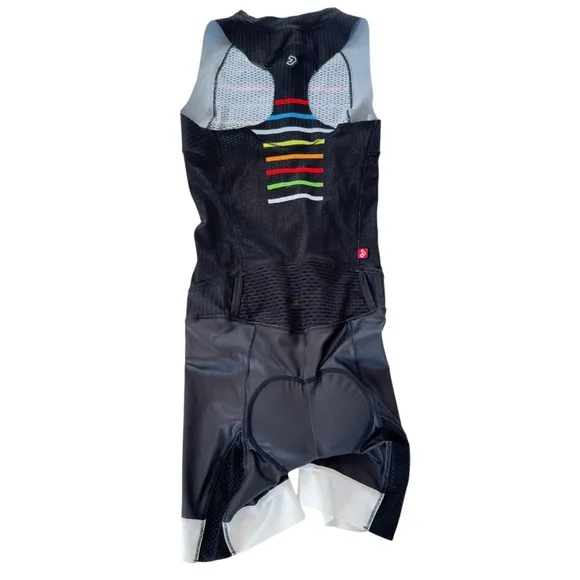 NWT Jakroo Cycling Bib Shorts Women’s S Black Sleeveless One Piece Suit