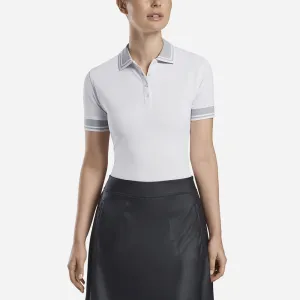 Áo Golf Tay Ngắn Nữ Gfore Tuxedo - Trắng