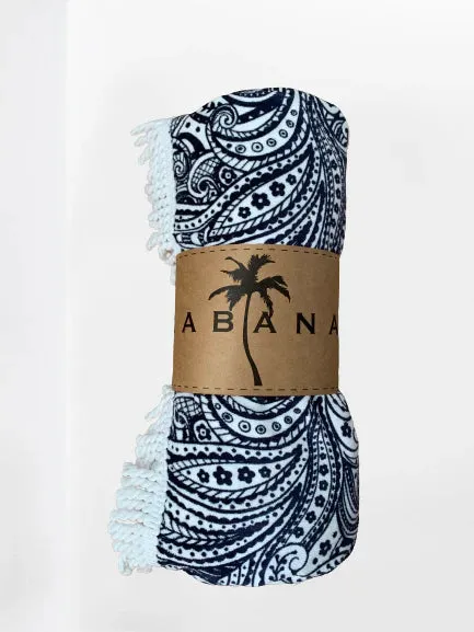 Oahu Beach & Picnic Towel - Midnight