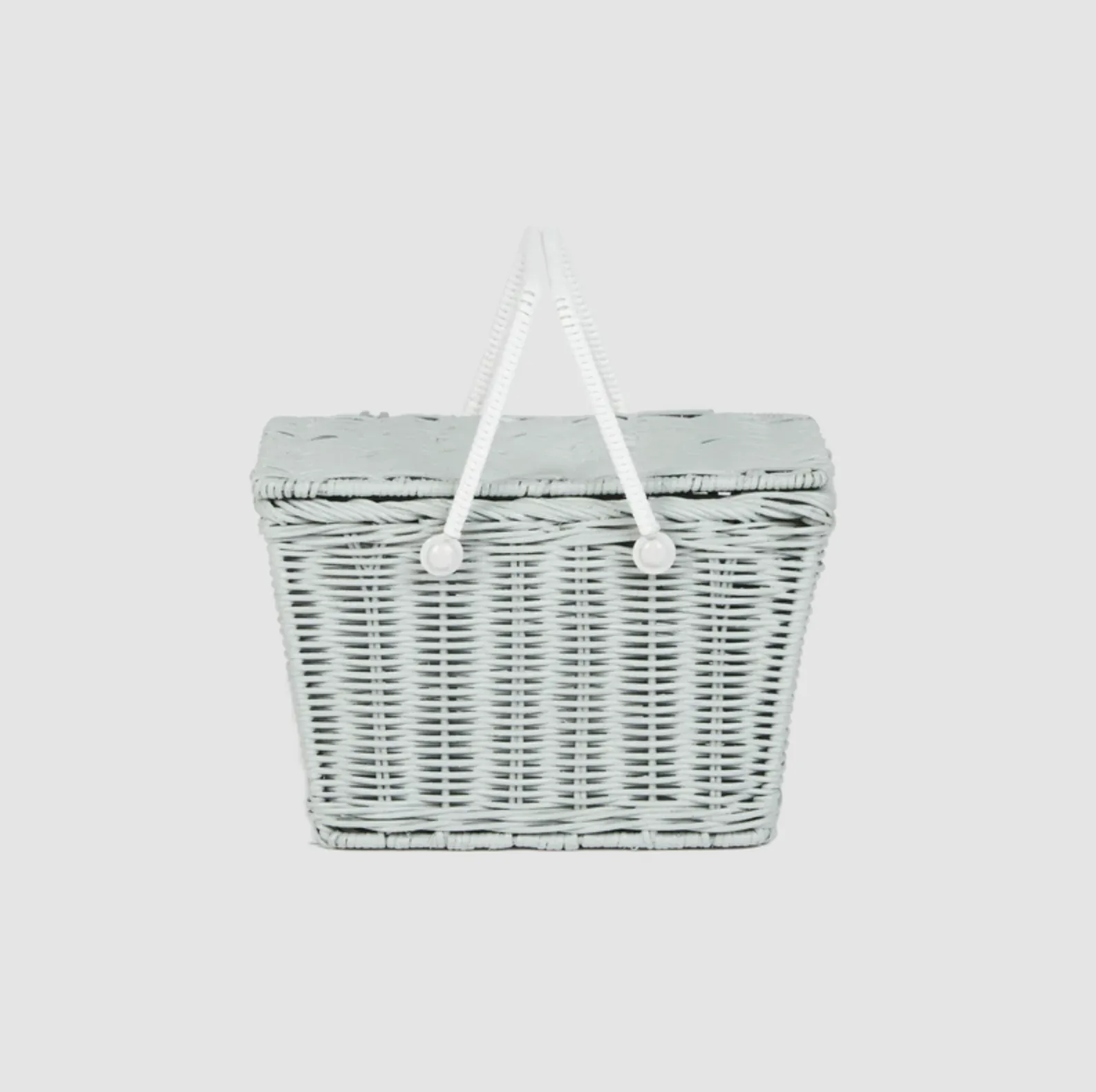 Olli Ella - Rattan Piki Basket - Vintage Blue