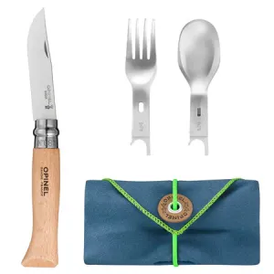 OPINEL PICNIC  POCKET CUTLERY  SET: 8CM