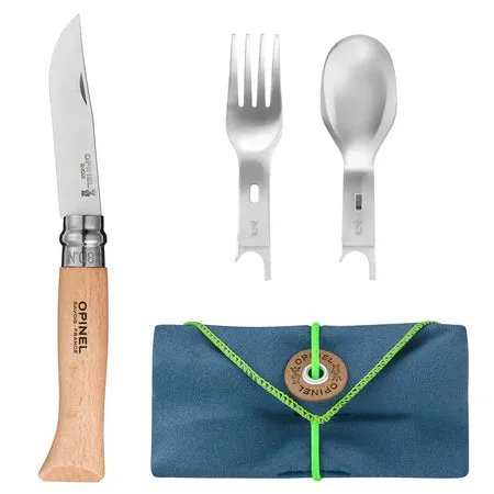 OPINEL PICNIC  POCKET CUTLERY  SET: 8CM
