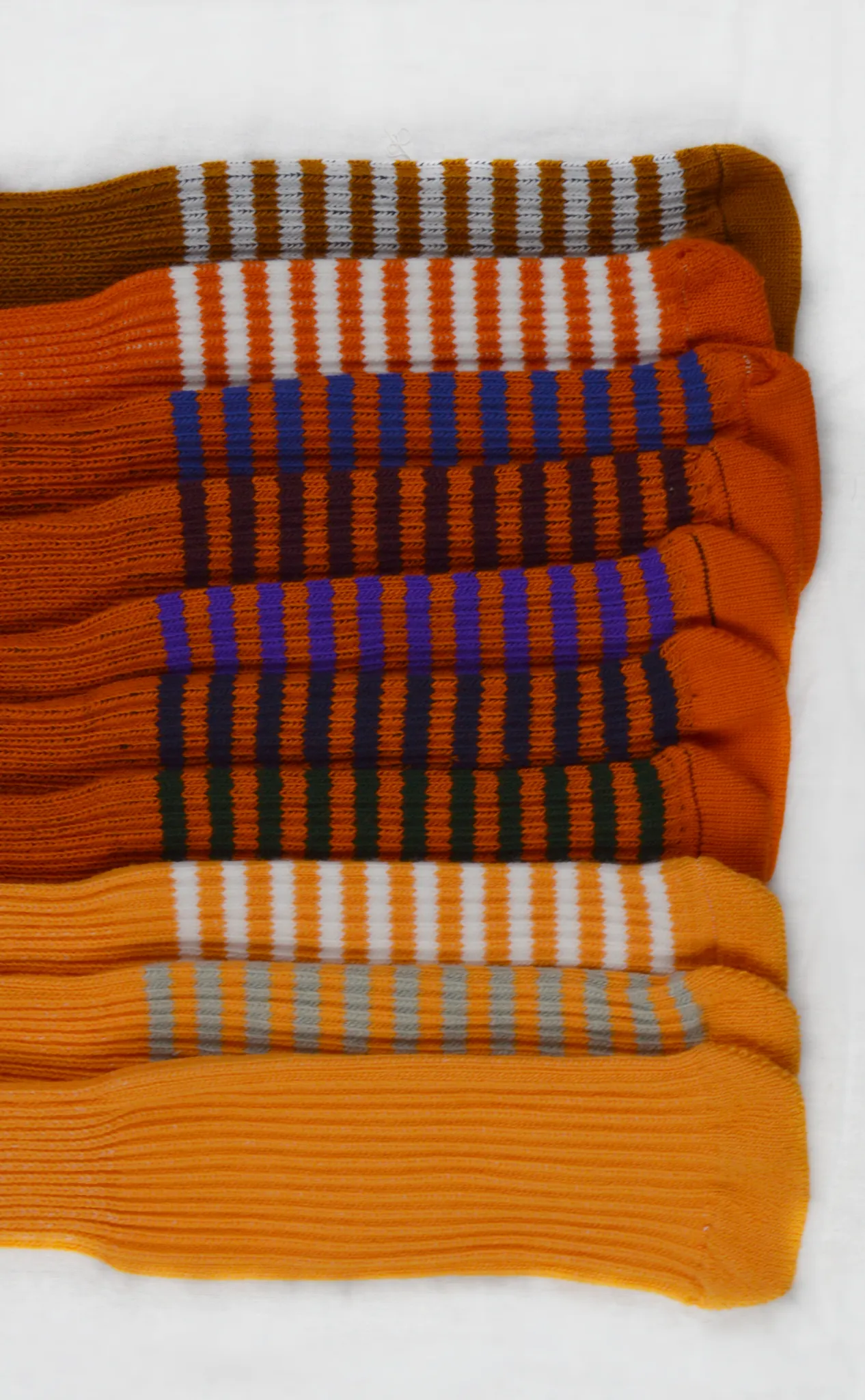 Orange and Royal Blue Club Sock Golf Headcover