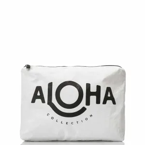 Original Mid Pouch Black on White