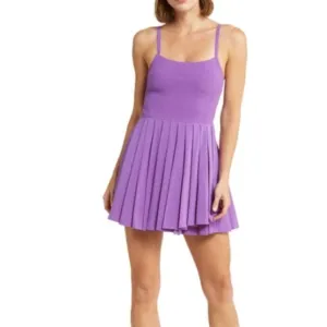 Outdoor Voices Doubles Mini Dress Purple Tennis Size XS