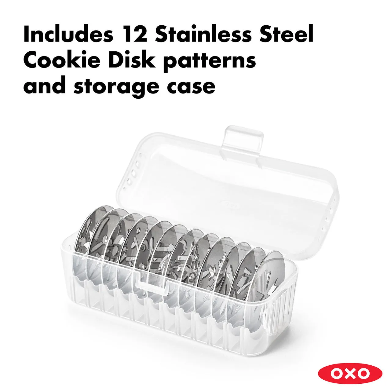OXO Good Grips 14-Piece Cookie Press Set