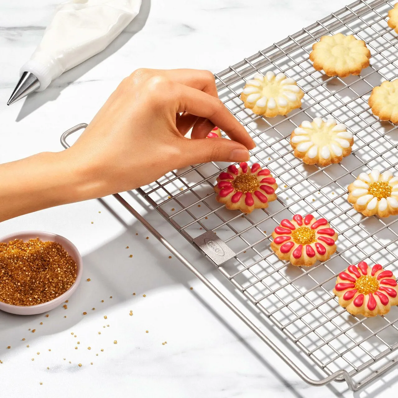 OXO Good Grips 14-Piece Cookie Press Set