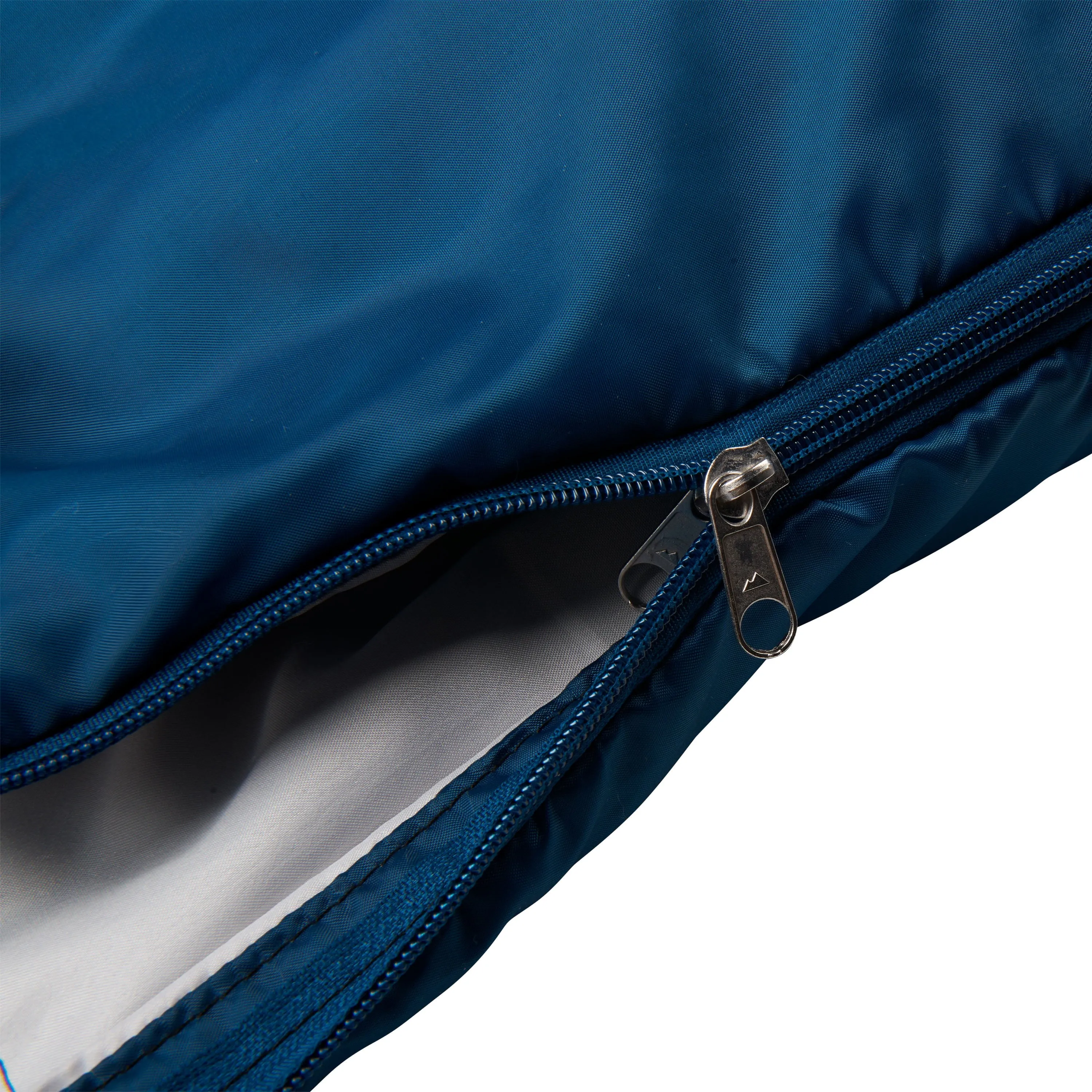 Ozark Trail 35-Degree Cool Weather Rectangular Sleeping Bag, Blue, 33"x77"