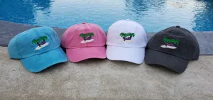 Palm Tree Beach Hammock Cap (4 optional colors)