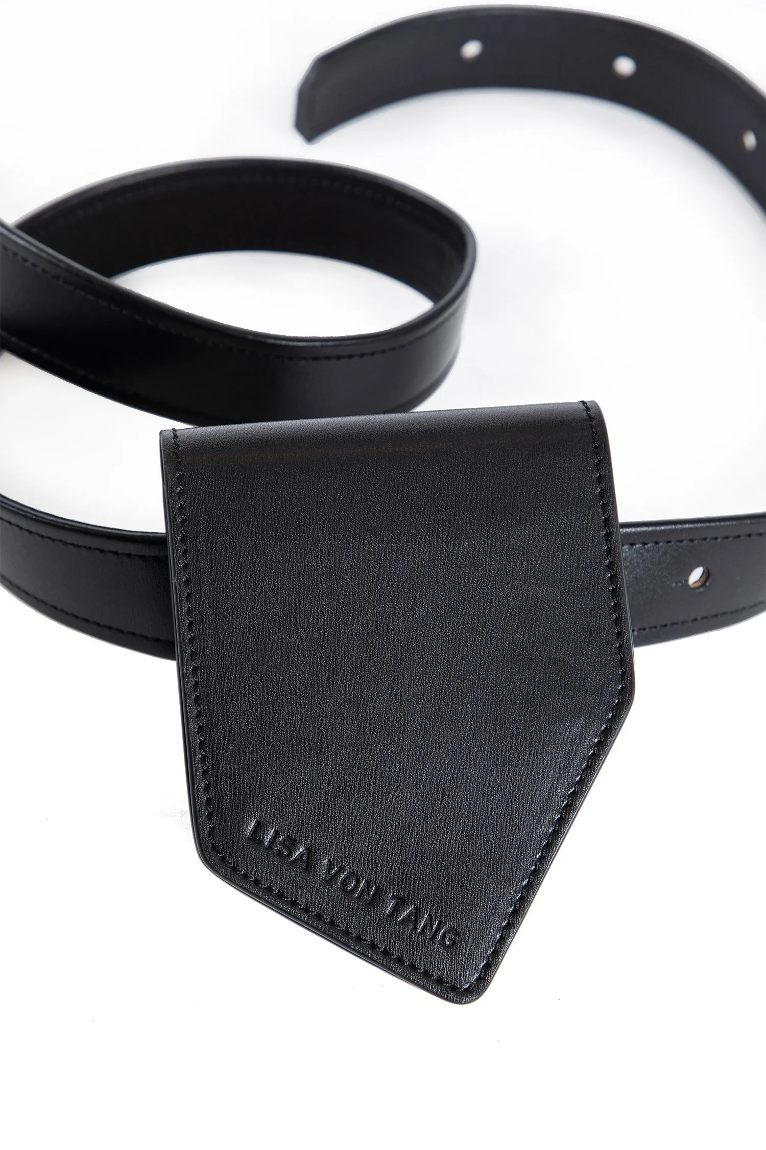 Panino Pouch with Leather Belt Strap