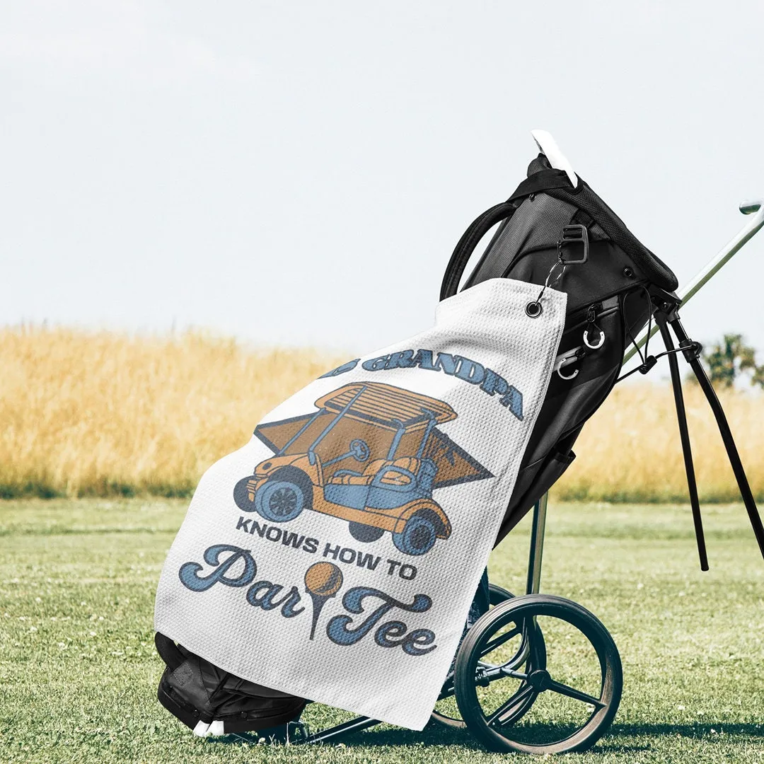 Par Tee Grandpa Golf Towel