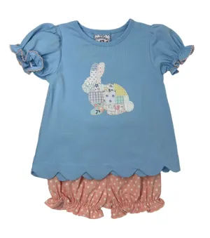 Patchwork Bunny Bloomer Set