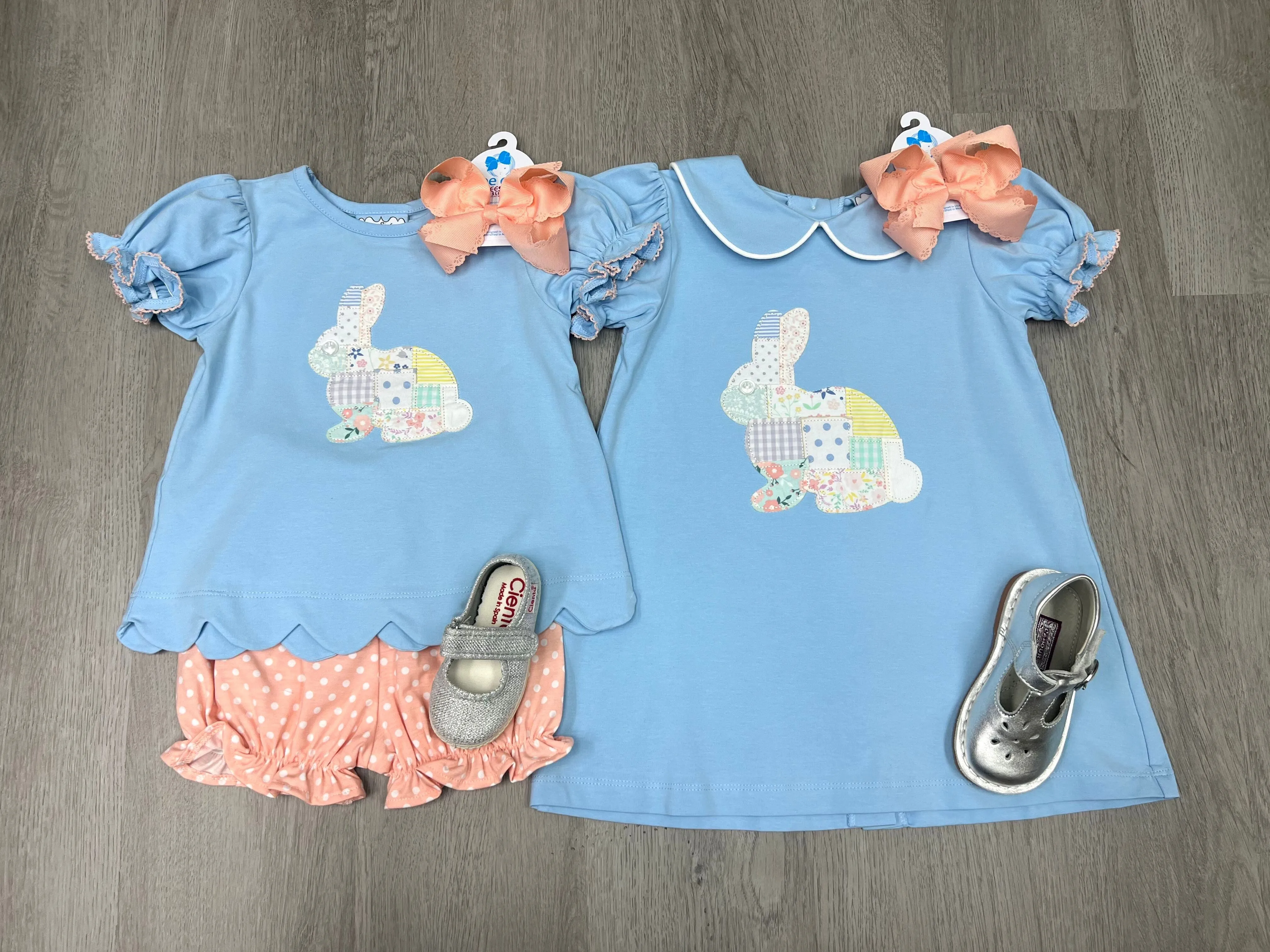 Patchwork Bunny Bloomer Set