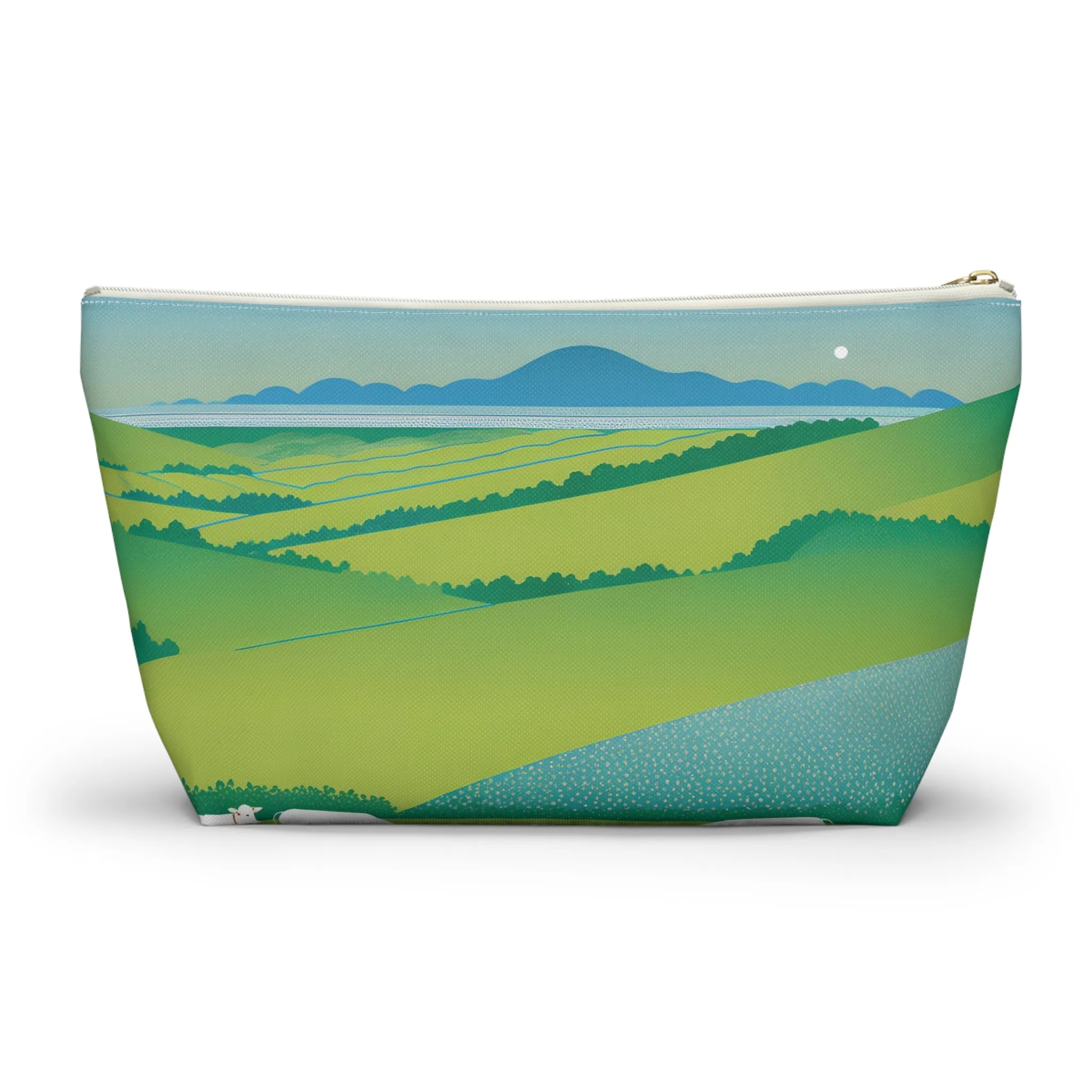 Peaceful Grazing | Portable Tech Pouch for Gamers & Remote Workers