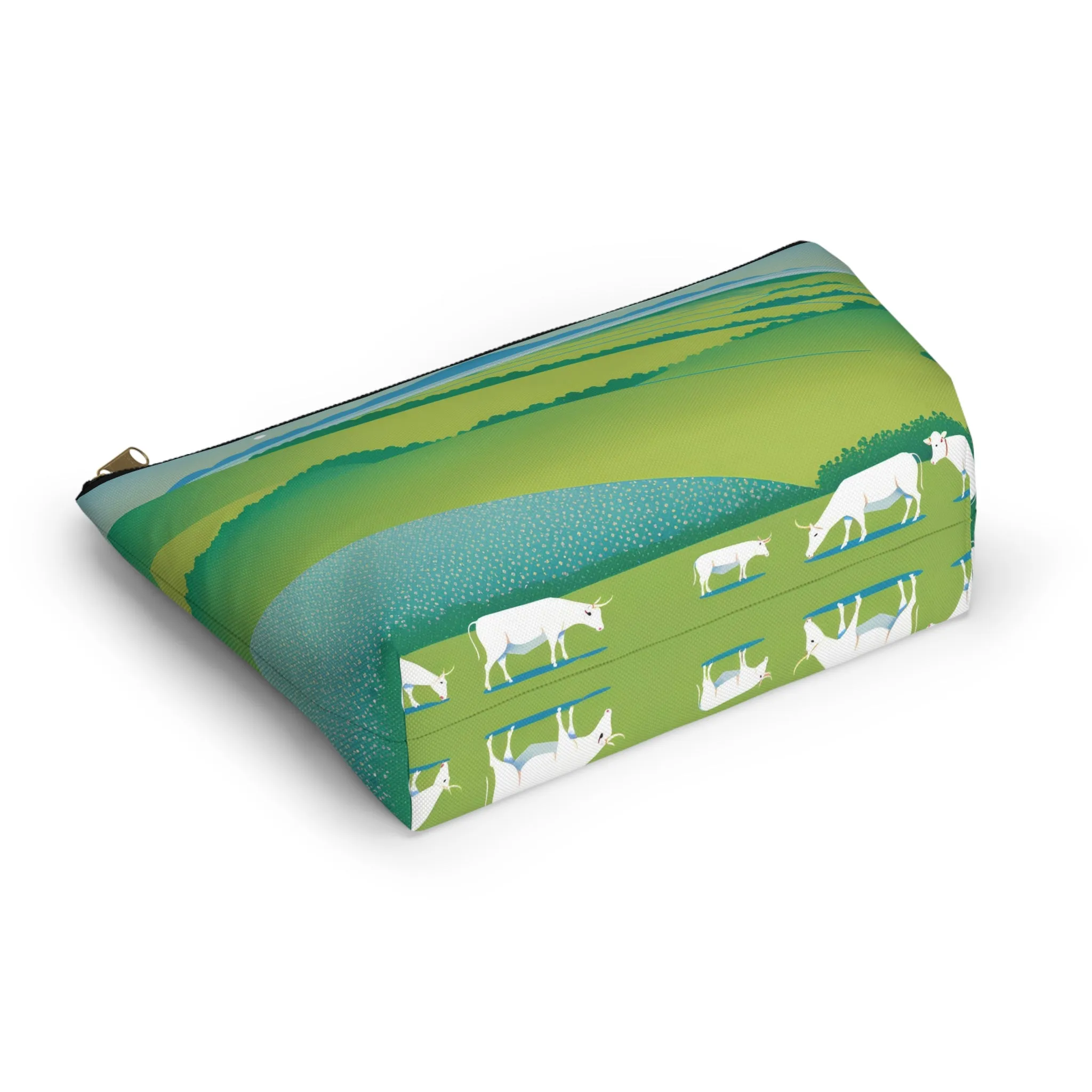 Peaceful Grazing | Portable Tech Pouch for Gamers & Remote Workers