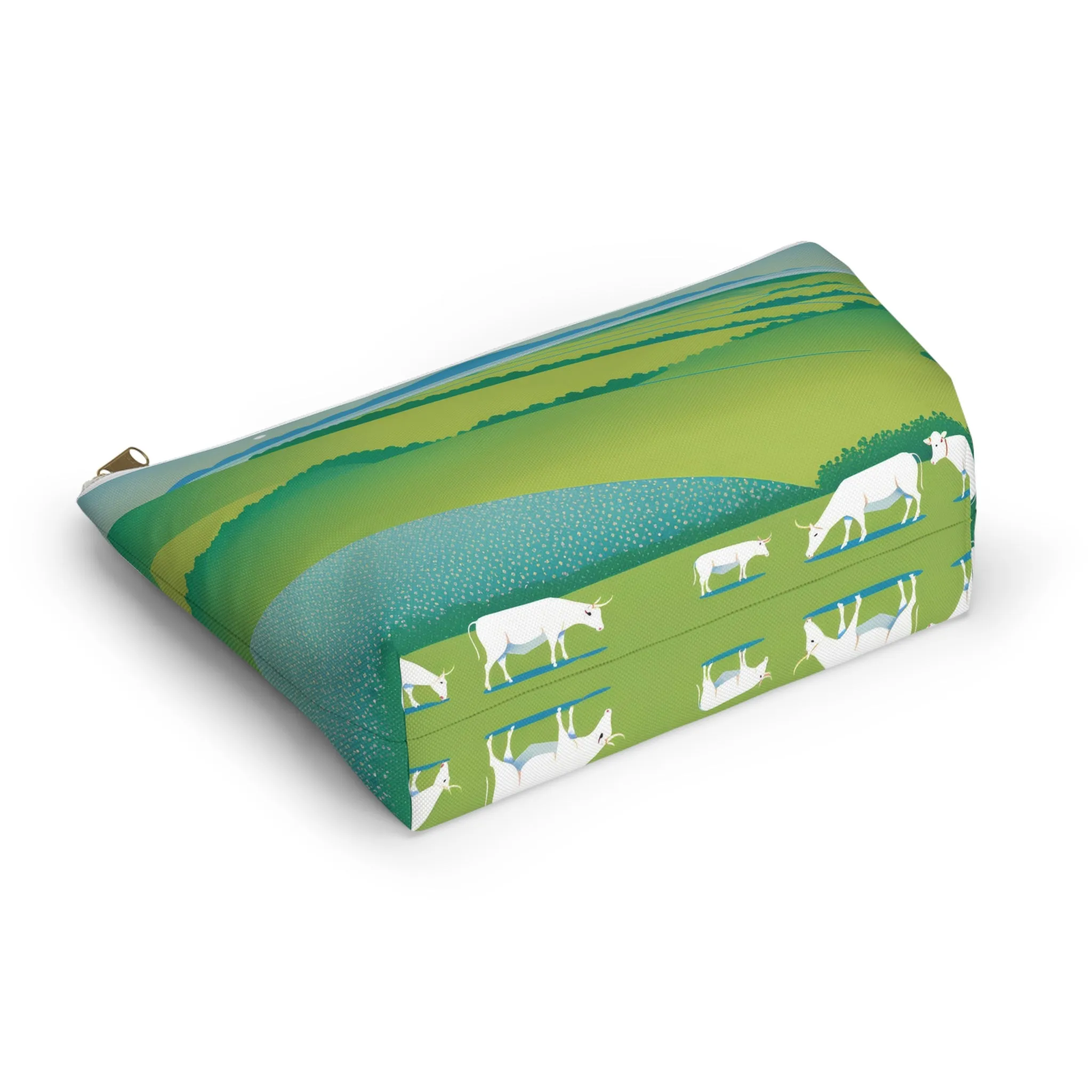 Peaceful Grazing | Portable Tech Pouch for Gamers & Remote Workers