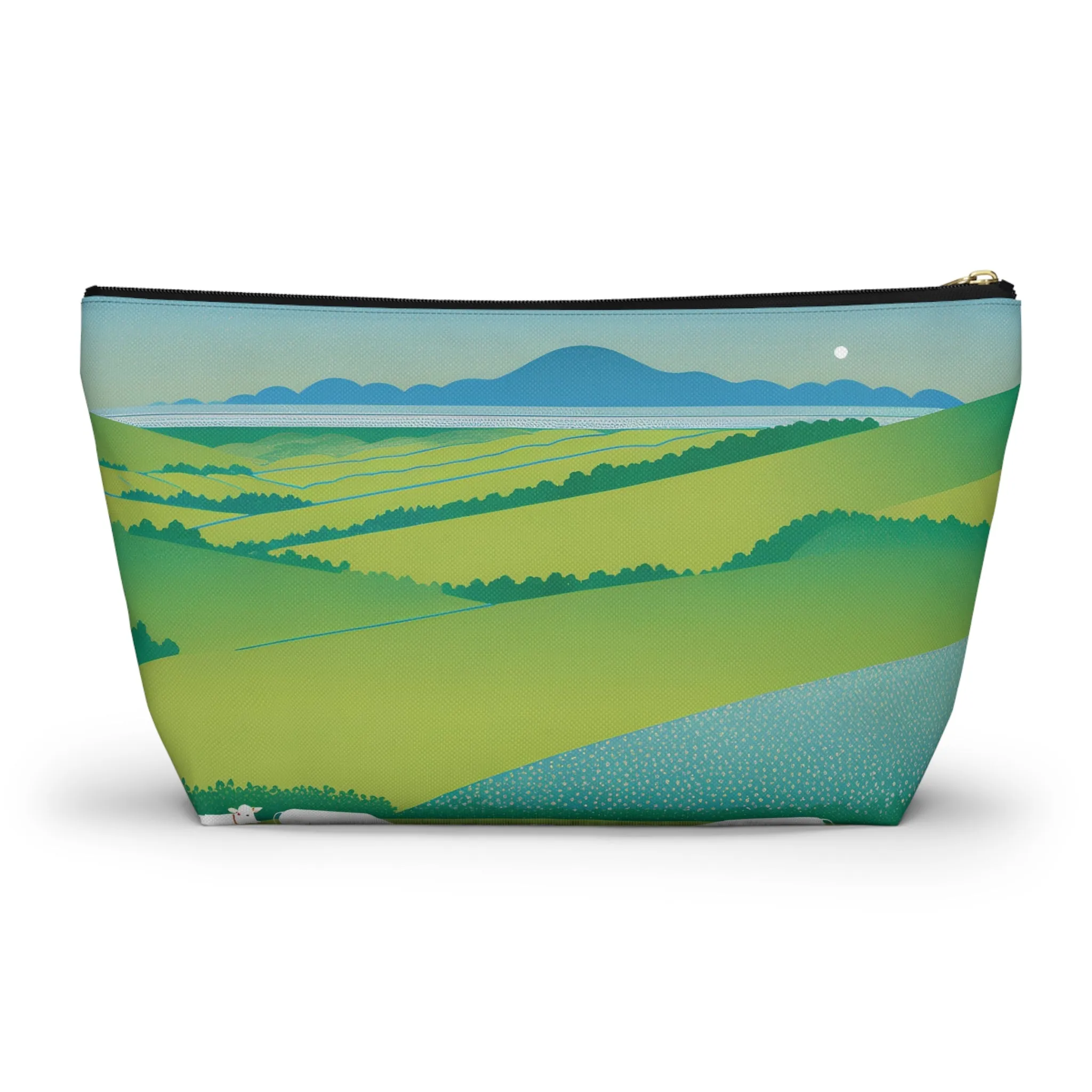 Peaceful Grazing | Portable Tech Pouch for Gamers & Remote Workers