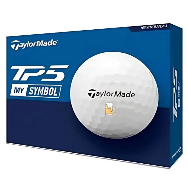 Pelotas de golf de cerveza TaylorMade TP5, paquete de 12